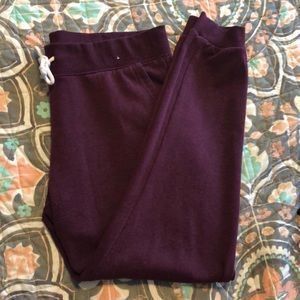H&M maroon joggers